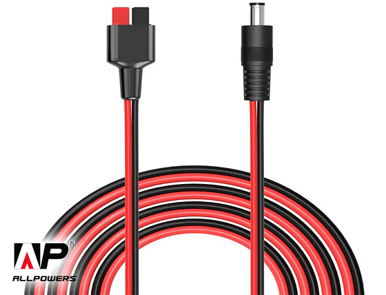 ALLPOWERS: Anderson Connector Adapter Cable (5.5mm x 2.5mm)